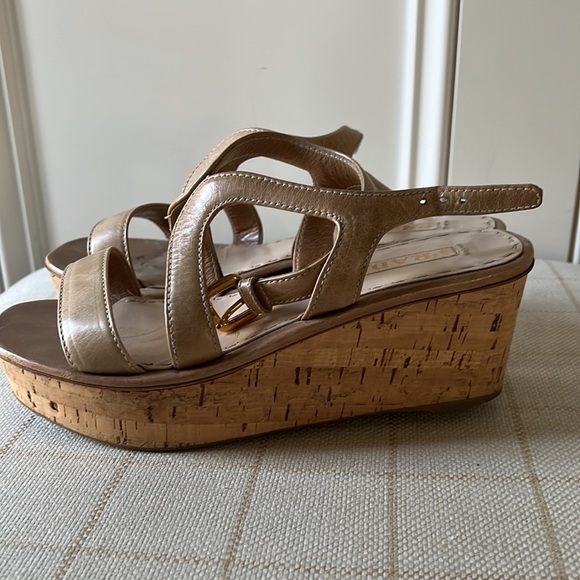 Prada wedge sandal - Picture 3 of 5